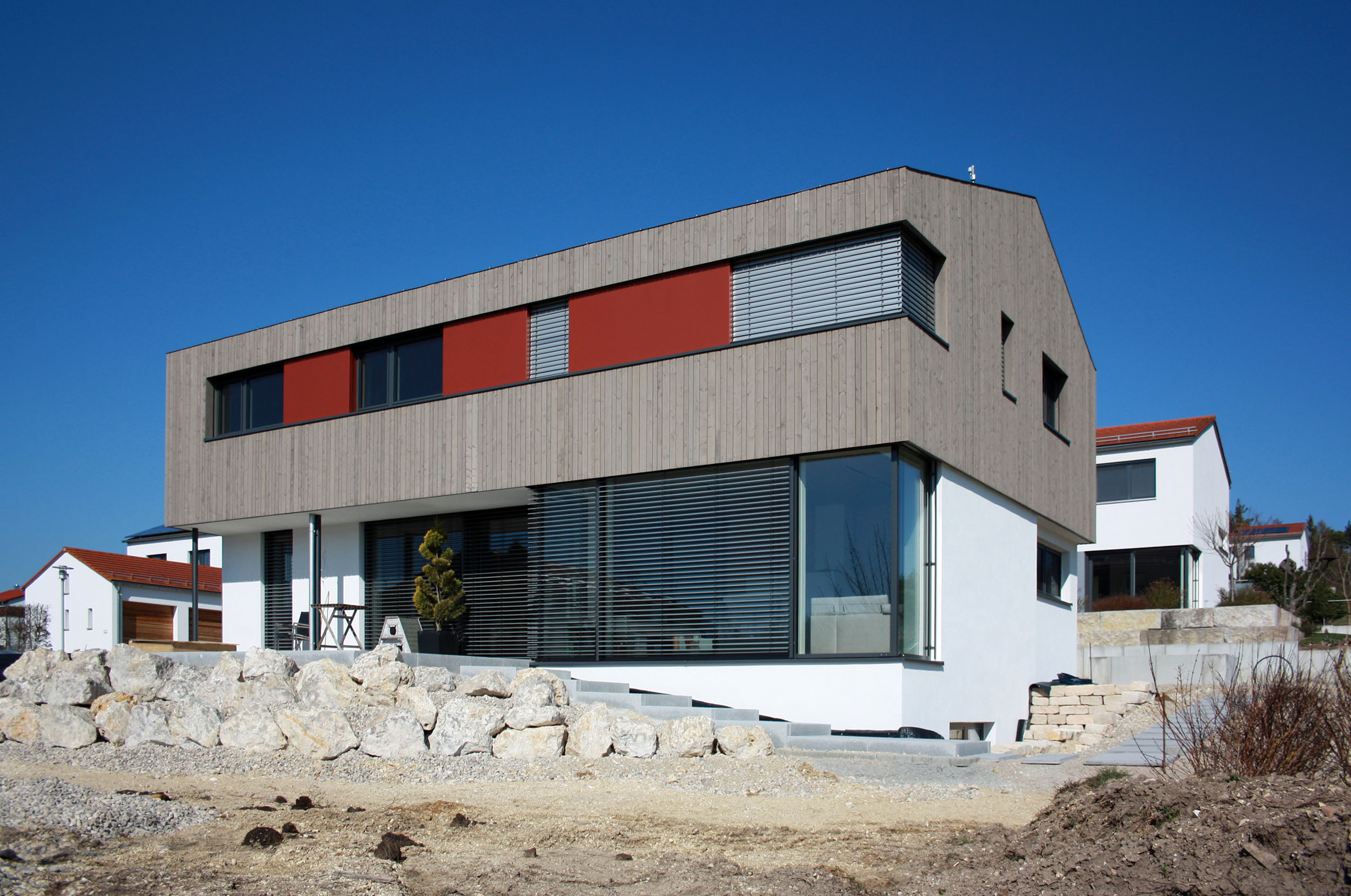Massivholzhaus der Zimmerei Bittl